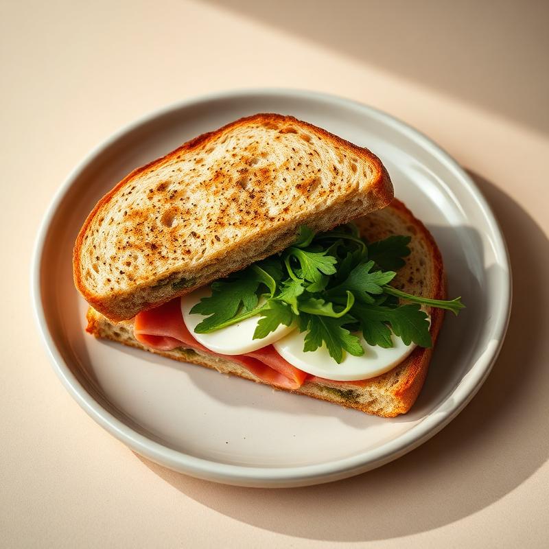 Croissant de ensalada de pollo, especialidad NyM